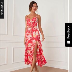 Blossoming Wildflower Midi Dress